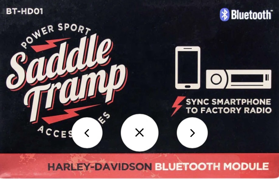 Saddle Tramp BT-HD01 Bluetooth Radio Kit